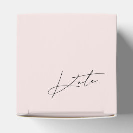 Modern Pink Bridesmaid Vorschlag Box Geschenkschachtel