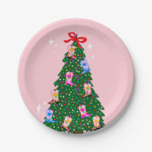 Modern Pink Cowgirl Western Boots Weihnachten