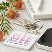 Modern Pink Girl Boss Bestes Girl-Geschenk