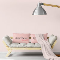 Modern Pink Girl Boss & Name Best Girly