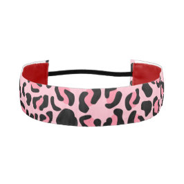 Modern Pink Leopard Pattern Animal