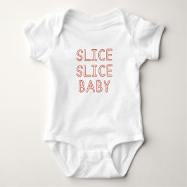 Modern Pizza Slice Slice Baby Erstgeburt Baby Strampler