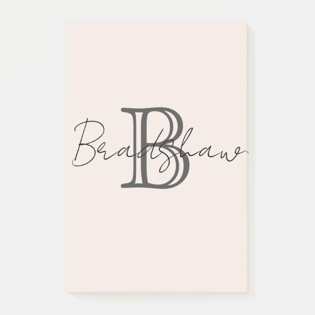 Modern Post-it Klebezettel (Vorderseite)