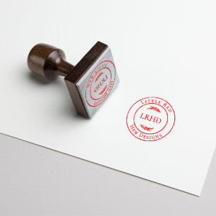 Modern präsentiertes Business-Logo für Country Cha Gummistempel
