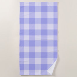 Modern Preppy Gingham Strandtuch