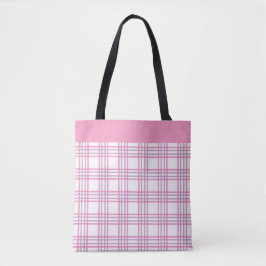 Modern Preppy Plaid Pink Purple Pattern