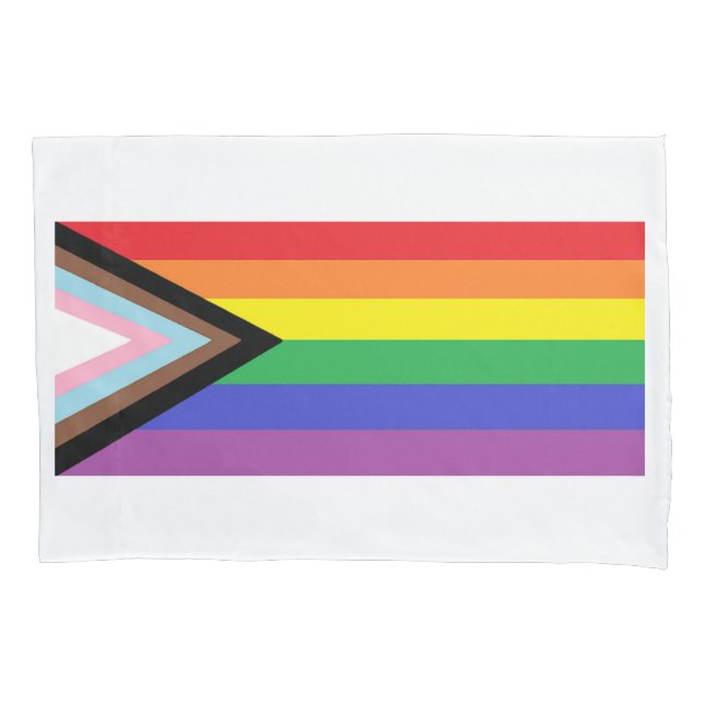 "Modern Pride Flag" - Pillowcase Kissenbezug (Vorderseite)