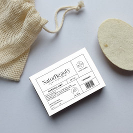 Modern Product Cosmetic Soap Label Lebensmitteletikett