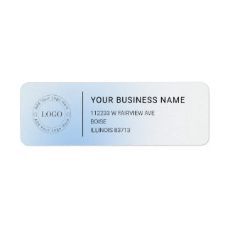Modern Professional Business Return Address