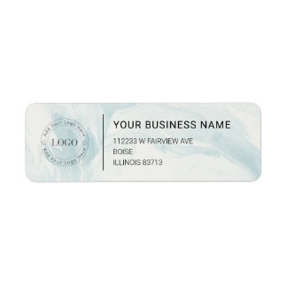 Modern Professional Business Return Address