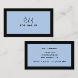 Modern Professional Minimalist Executive Generic Visitenkarte