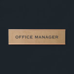 Modern Professional Office Door Sign Türschild<br><div class="desc">Make a lasting first impression with this modern professional office door sign, perfect for corporate offices, private practices, home offices, medical suites, law firms, real estate offices, and more. Featuring a sleek, minimalist design, this personalized nameplate adds a polished touch to any workspace. Elevate your professional space with this sleek,...</div>