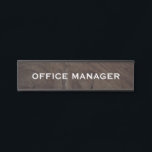 Modern Professional Office Door Sign Türschild<br><div class="desc">Make a lasting first impression with this modern professional office door sign, perfect for corporate offices, private practices, home offices, medical suites, law firms, real estate offices, and more. Featuring a sleek, minimalist design, this personalized nameplate adds a polished touch to any workspace. Elevate your professional space with this sleek,...</div>