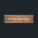 Modern Professional Office Door Sign Türschild<br><div class="desc">Make a lasting first impression with this modern professional office door sign, perfect for corporate offices, private practices, home offices, medical suites, law firms, real estate offices, and more. Featuring a sleek, minimalist design, this personalized nameplate adds a polished touch to any workspace. Elevate your professional space with this sleek,...</div>