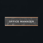 Modern Professional Office Door Sign Türschild<br><div class="desc">Make a lasting first impression with this modern professional office door sign, perfect for corporate offices, private practices, home offices, medical suites, law firms, real estate offices, and more. Featuring a sleek, minimalist design, this personalized nameplate adds a polished touch to any workspace. Elevate your professional space with this sleek,...</div>