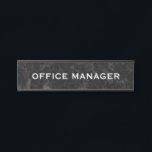 Modern Professional Office Door Sign Türschild<br><div class="desc">Make a lasting first impression with this modern professional office door sign, perfect for corporate offices, private practices, home offices, medical suites, law firms, real estate offices, and more. Featuring a sleek, minimalist design, this personalized nameplate adds a polished touch to any workspace. Elevate your professional space with this sleek,...</div>