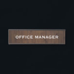 Modern Professional Office Door Sign Türschild<br><div class="desc">Make a lasting first impression with this modern professional office door sign, perfect for corporate offices, private practices, home offices, medical suites, law firms, real estate offices, and more. Featuring a sleek, minimalist design, this personalized nameplate adds a polished touch to any workspace. Elevate your professional space with this sleek,...</div>