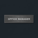 Modern Professional Office Door Sign Türschild<br><div class="desc">Make a lasting first impression with this modern professional office door sign, perfect for corporate offices, private practices, home offices, medical suites, law firms, real estate offices, and more. Featuring a sleek, minimalist design, this personalized nameplate adds a polished touch to any workspace. Elevate your professional space with this sleek,...</div>