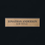 Modern Professional Office Door Sign Türschild<br><div class="desc">Make a lasting first impression with this modern professional office door sign, perfect for corporate offices, private practices, home offices, medical suites, law firms, real estate offices, and more. Featuring a sleek, minimalist design, this personalized nameplate adds a polished touch to any workspace. Elevate your professional space with this sleek,...</div>