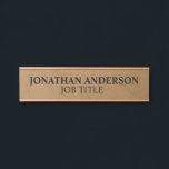 Modern Professional Office Door Sign Türschild<br><div class="desc">Make a lasting first impression with this modern professional office door sign, perfect for corporate offices, private practices, home offices, medical suites, law firms, real estate offices, and more. Featuring a sleek, minimalist design, this personalized nameplate adds a polished touch to any workspace. Elevate your professional space with this sleek,...</div>