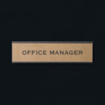 Modern Professional Office Door Sign Türschild<br><div class="desc">Make a lasting first impression with this modern professional office door sign, perfect for corporate offices, private practices, home offices, medical suites, law firms, real estate offices, and more. Featuring a sleek, minimalist design, this personalized nameplate adds a polished touch to any workspace. Elevate your professional space with this sleek,...</div>