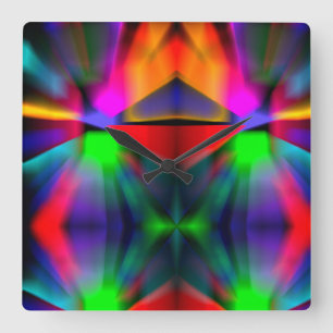 Modern Quadratische Wanduhr