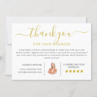 Modern Real Anwesen Housewarming Danke Karten