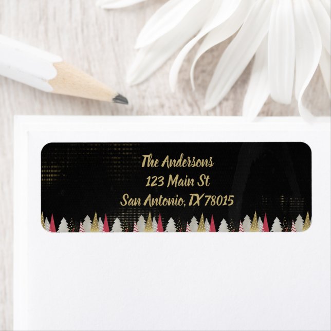 Modern Red Black Christmas Holiday (Insitu)