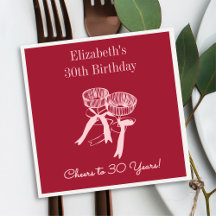 Modern Red&Pink freut sich auf 30 Jahre Geburtstag