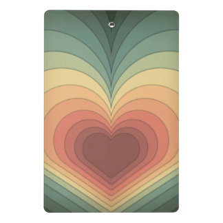 Modern Retro Funky Romantische Süße Mini-Clipboard Mini Klemmbrett