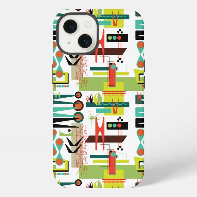 Modern Retro iPhone Hülle (Rückseite)