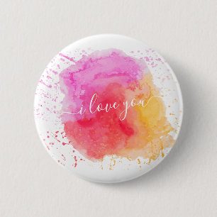 Modern rosa Farbe Button