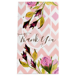 Modern rosa Gemustert Kleine Geschenktüte