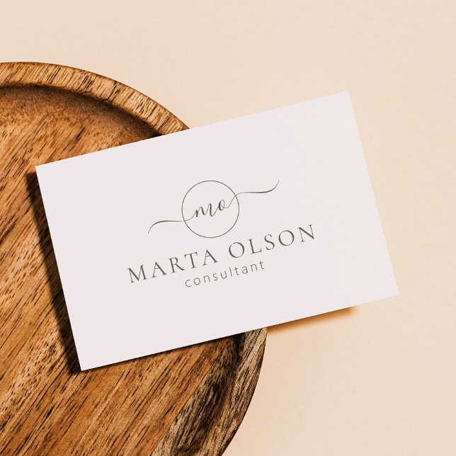 Modern rosa, Logo Visitenkarte (Von Creator hochgeladen)