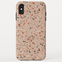 Modern rosa Terrazzo Print Pattern