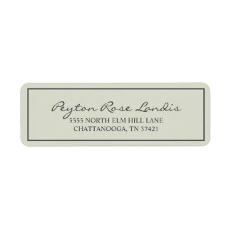 Modern Sage Green Script