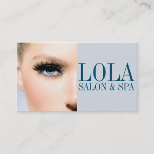 Modern Salon Spa Makeup Artist Aesthetician Card Visitenkarte