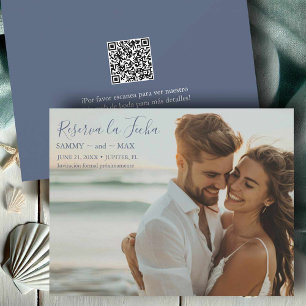Modern Save the Date mit Couple Foto