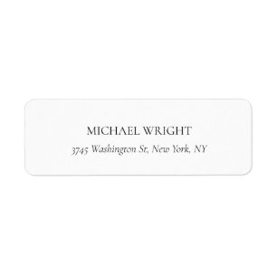 Modern Schlicht einfach Minimalistisch