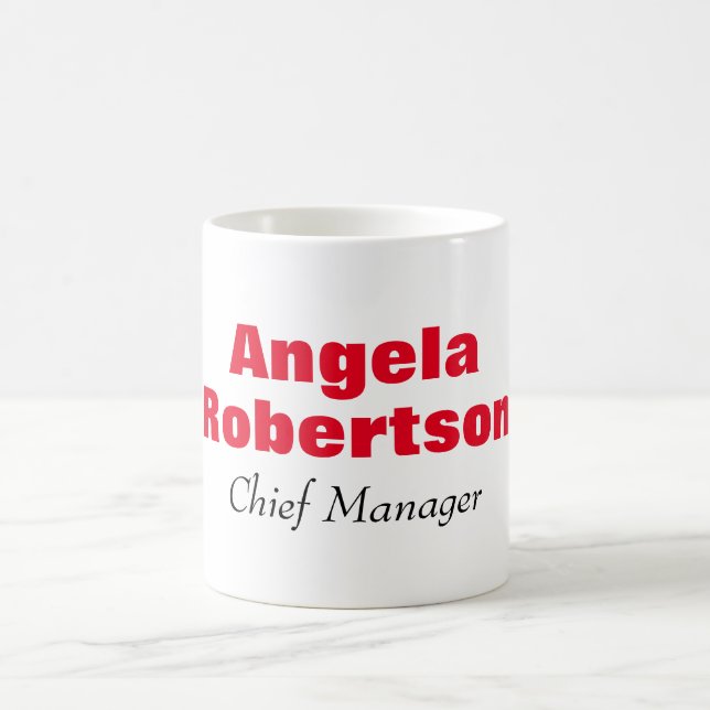 Modern schlichter, schlichter, weißer, minimalisti kaffeetasse (Mittel)