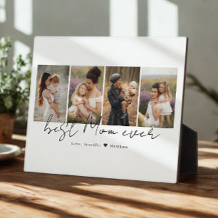 Modern Script Beste Mutter Aller Zeiten 4 Fotos, M Fotoplatte