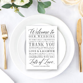 Modern Script EDITABLE COLOR Herzlichen Dank Dankeskarte