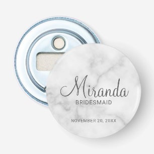 Modern Script Personalisiert Bridesmaid Flaschenöffner