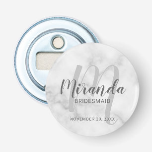 Modern Script Personalisiert Bridesmaid Flaschenöffner