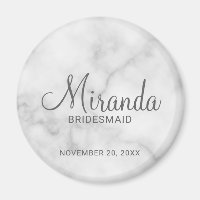 Modern Script Personalisiert Bridesmaid