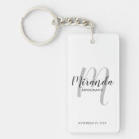 Modern Script Personalisiert Bridesmaid