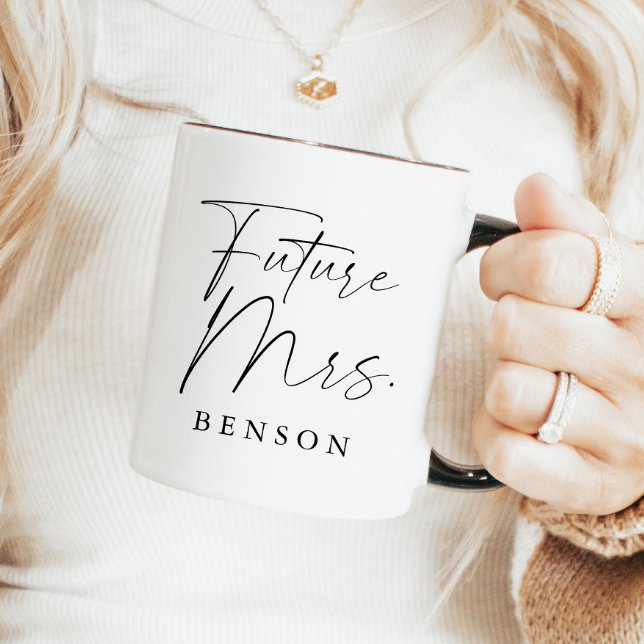 Modern Script Personalisiert Future Mrs. Tasse (Von Creator hochgeladen)