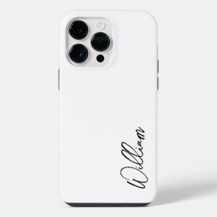 Modern Script Personalisiert Name iPhone 14 Pro Max Hülle