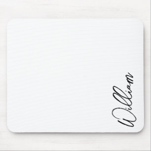 Modern Script Personalisiert Name Mousepad
