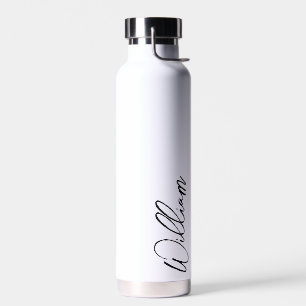 Modern Script Personalisiert Name Trinkflasche